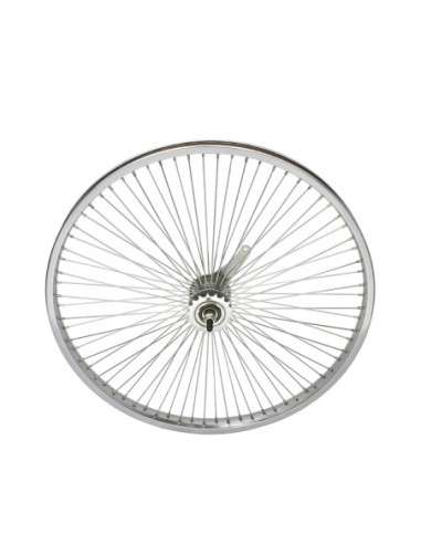 24 Steel Coaster Wheel 72 Spoke 14g UCP 3/8...